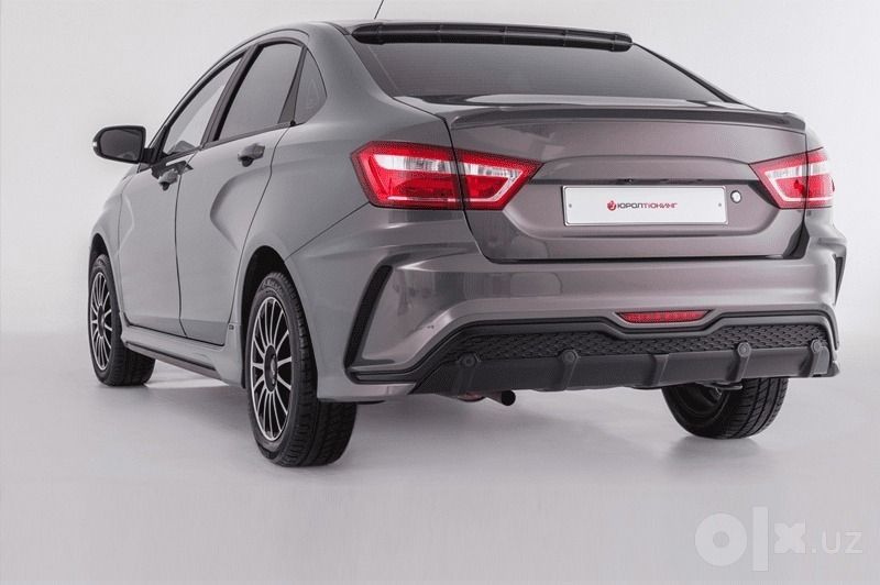 Lada vesta тюнинг бампер передний
