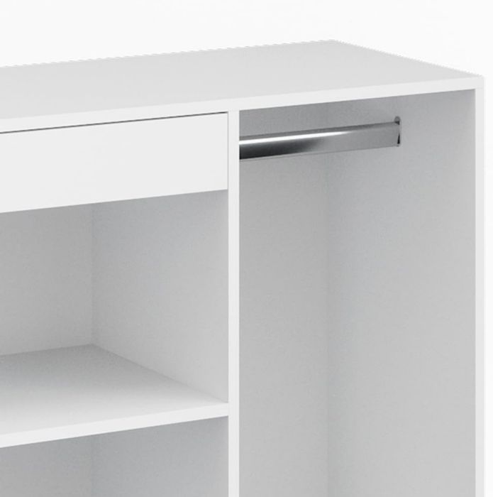 Шкаф Vicco с чекмедже и лост за закачалки 3293