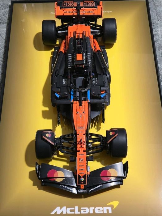 Lego Рамка Формула 1, 3D картина Формула 1 McLaren mcl 39