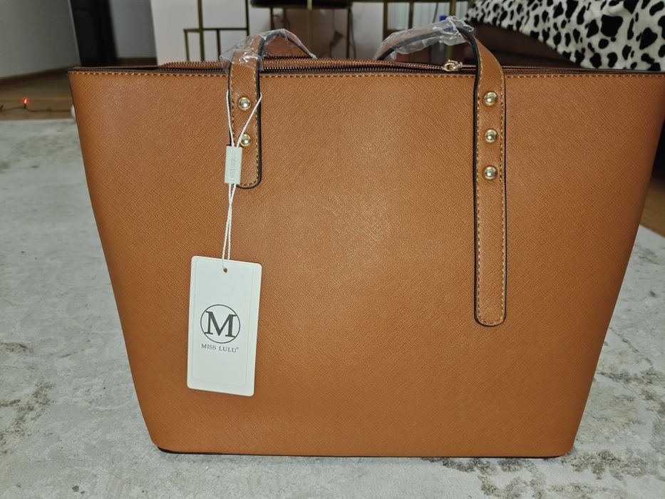 Geantă damă Miss Lulu – Set 4 piese