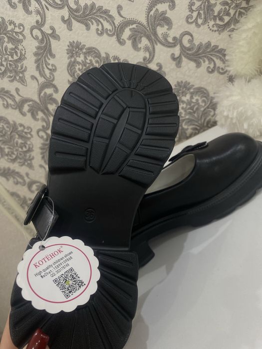 Черные туфли 36 размер