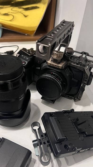 кинокамера blackmagic pocket 4k