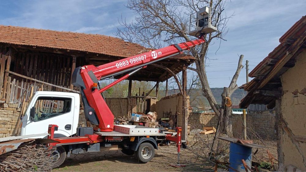 Вишки/Наем на автовишки 27м. и 21м.