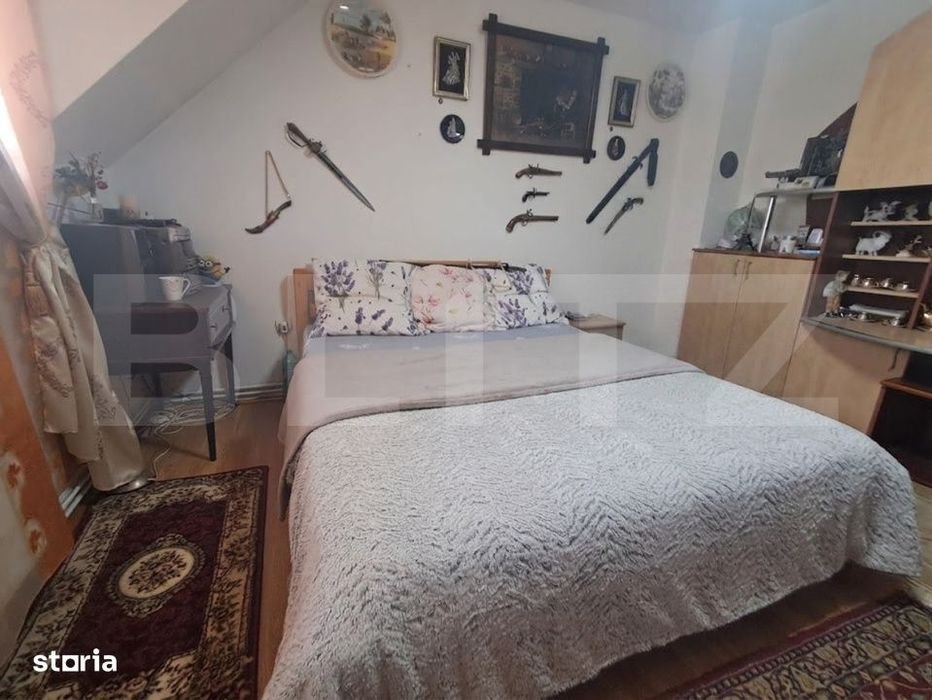 Casa individuala P+1, 180 mp, teren 1.050 mp si livada, zona Dumbravio