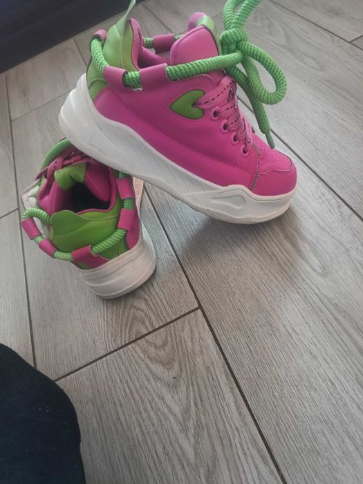 Adidași fete piele naturala