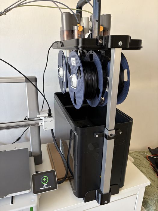 Bambu Lab A1 combo + Sunlu S4 Filament dryer + Piese + Garanție