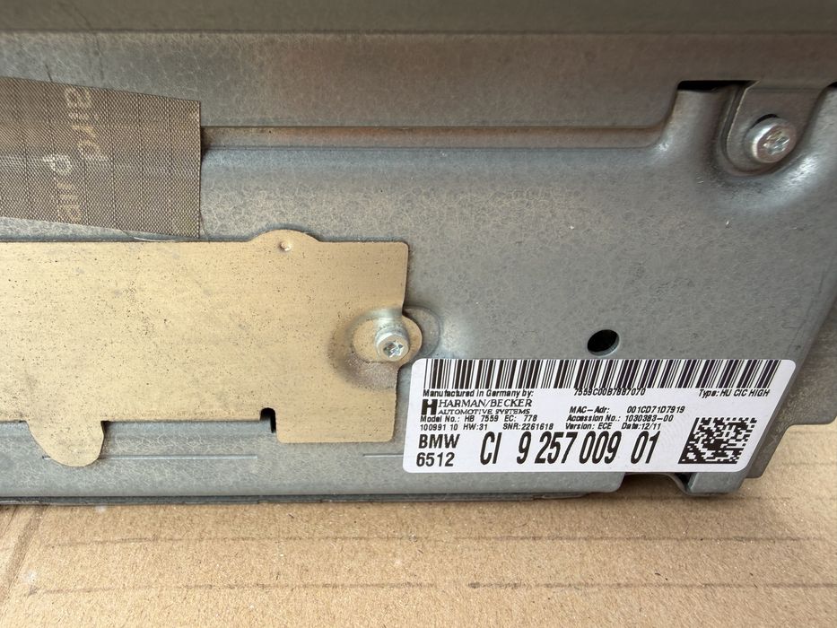 Unitate navigatie CIC / NBT BMW Seria 1 2 3 4 5 6 7 X5 X6