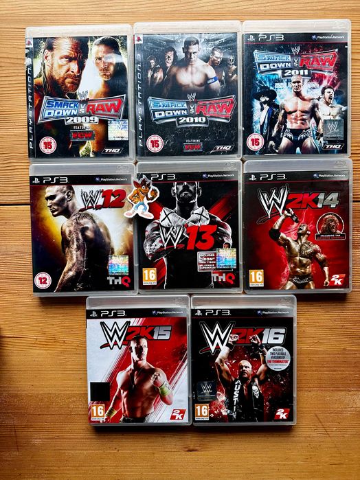 КЕЧ WWE 2K W2K Колекция PlayStation 3 PS3 WWE SmackDown vs. Raw