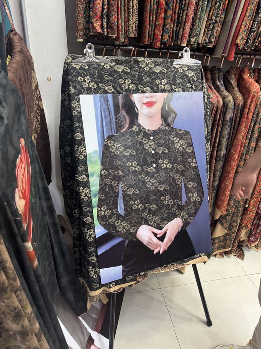 Манекен на ткань