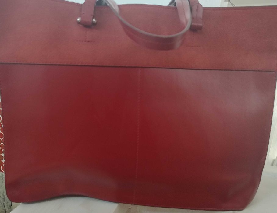 Geanta Zara de piele