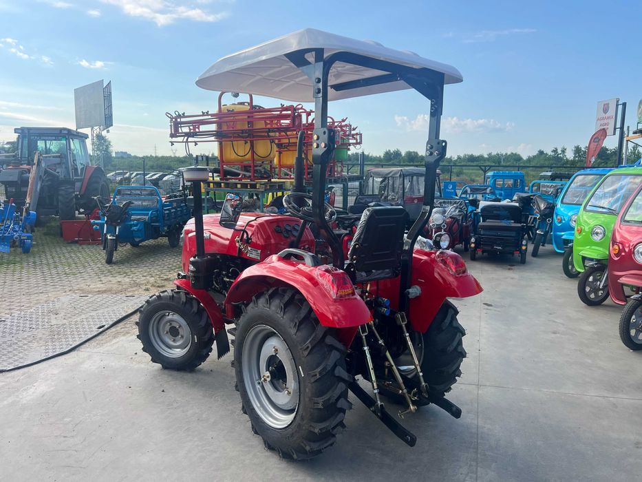 Tractor Konig cu parasolar 25 HP cu semicabina 4x4 nou Agramix