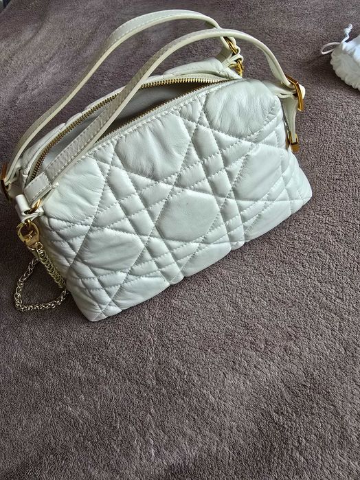 Geantă piele naturală Dior