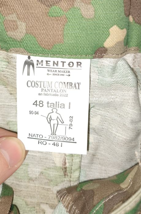 Pantaloni militari Combat, camuflaj, airsoft , pescuit , vanatoare