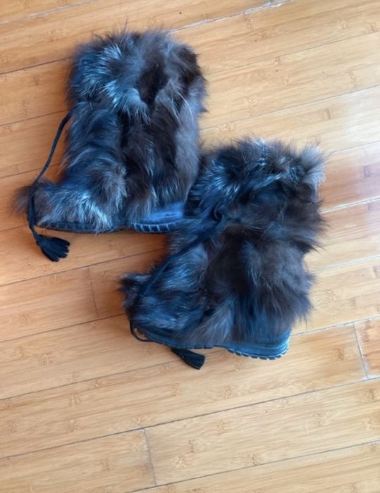 Cizme blană naturală Winna - Snow Boots - 38 - Nepurtate