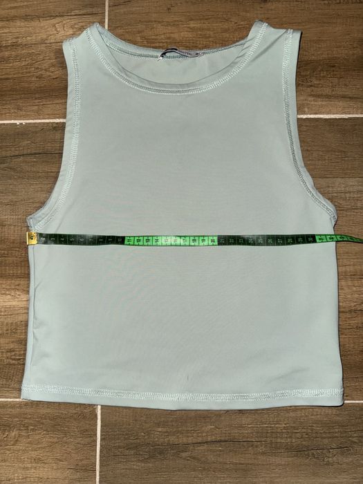 H&M черна дънкена пола + подарък топ