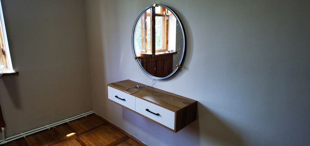 Тумба навесная 2 ящика с ЛДСП