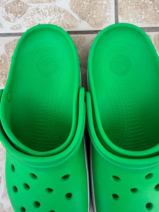 CROCS verzi , marimea 6-8, impecabili
