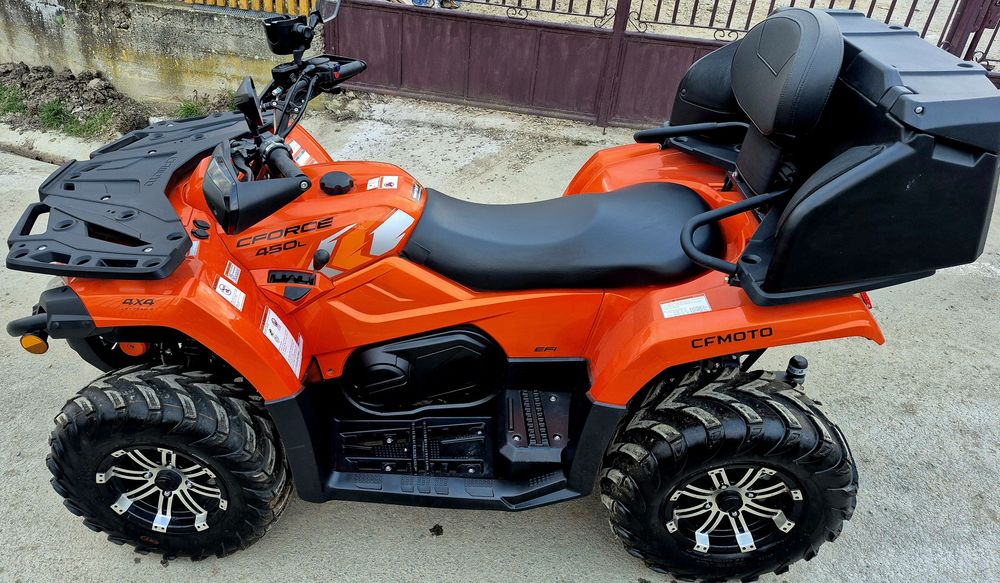 Cfmoto 450L Touring an 2022 , 1100km , L7e  acte Germania