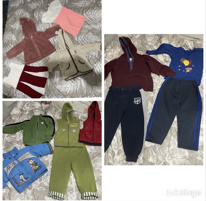 Продам 2 коробки больших с детскими вещами