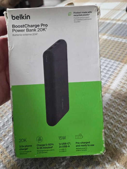 Baterie externă Belkin BoostCharge Pro (PowerBank) 20K