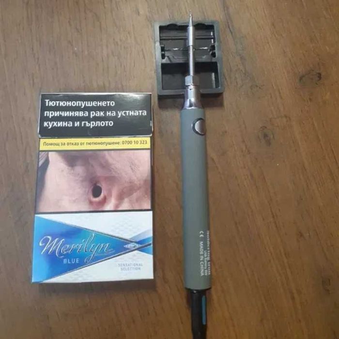 Преносим безжичен поялник с вградена батерия, USB зареждане