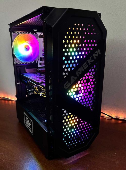 Oferta! PC Calculator Gaming I5 6600 16GB DDR4 RX 580 SSD HDD 1TB RGB