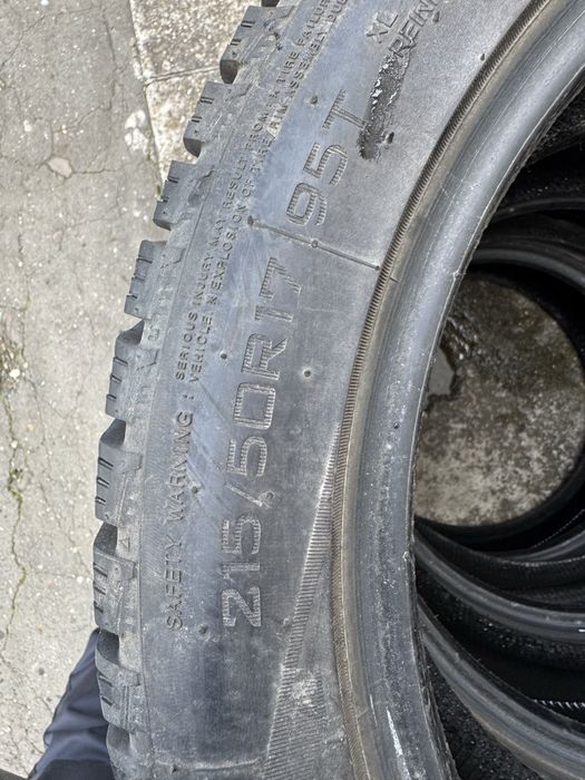 Set 4 Anvelope iarna cuie 215 50 R17 DOT 2021