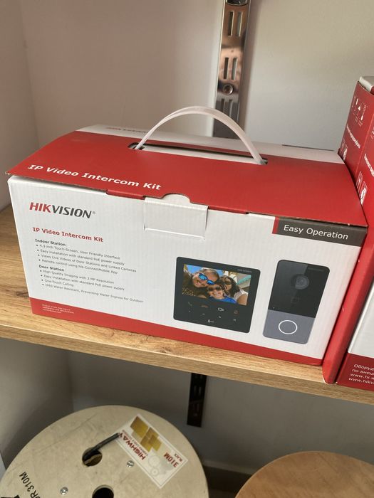 Ustanovka domofon zamok Hikvision установка