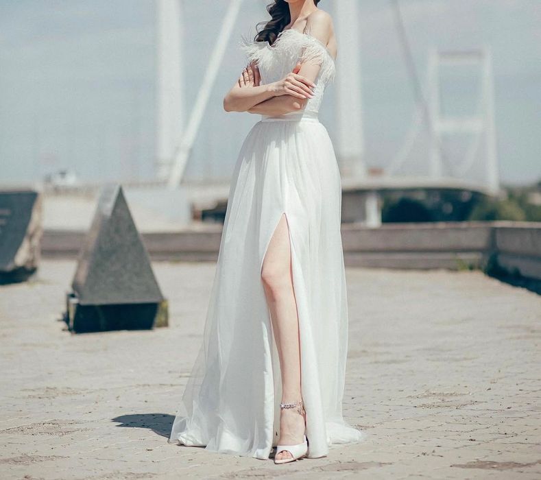 Платье вечернее, узату, свадебное