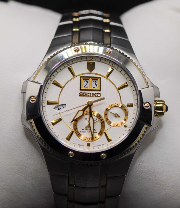 Мъжки японски часовник - Seiko Coutura Kinetic - Perpetual calendar