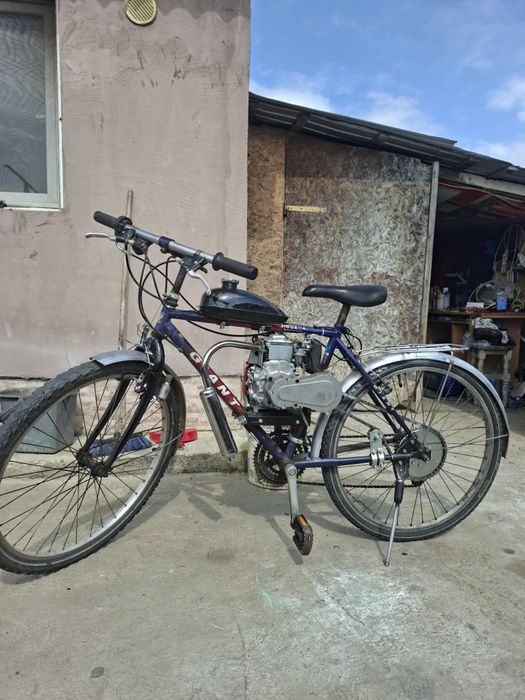 bicicleta cu motor 49cc 4t