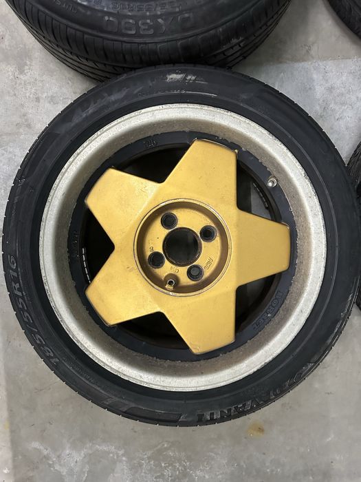 Jante Borbet A 4x100 7,5Jx16 ET 20 cu cauciucuri noi 185/55 r16