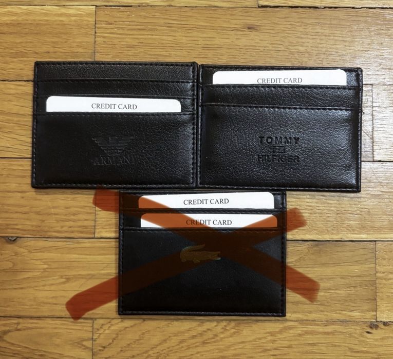 Cardholder Gucci Coach Guess Chanel LYS