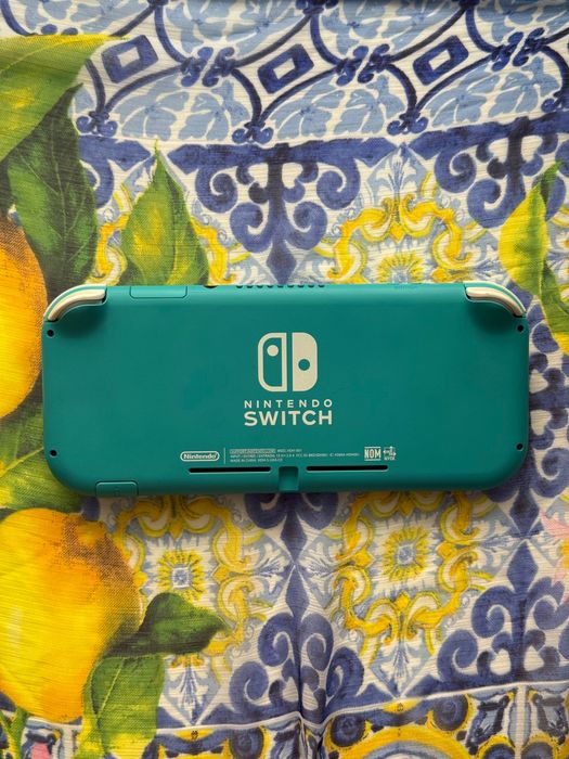 Nintendo Switch Lite Turcoaz + husă + 128GB microSD