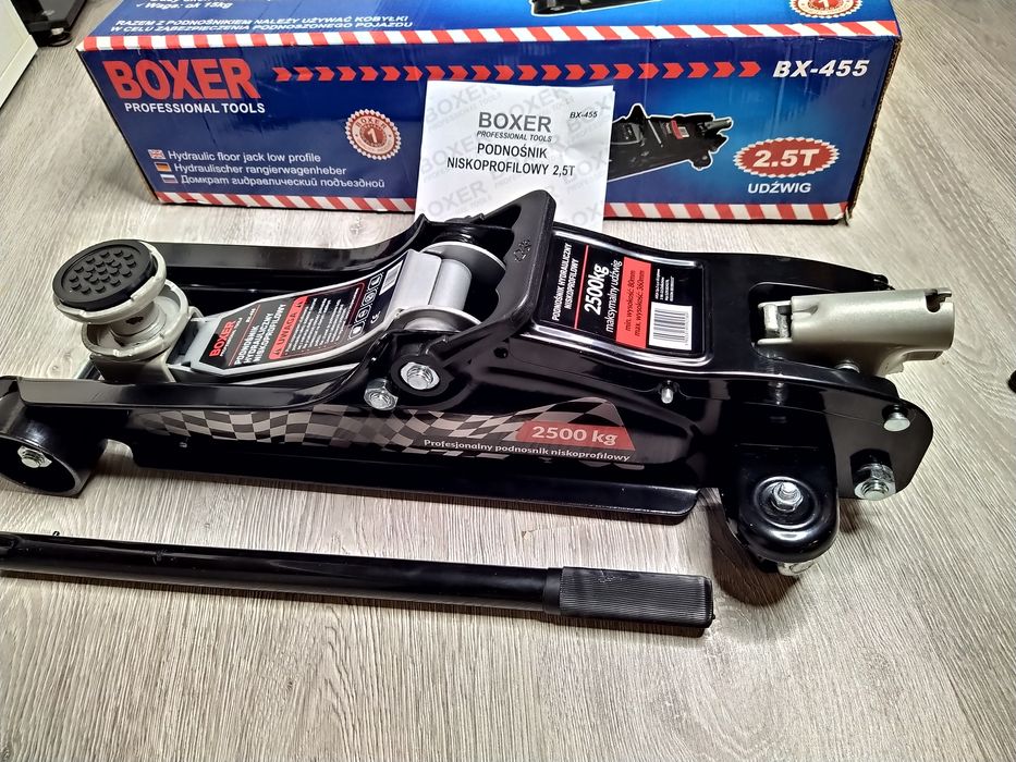 Cric hidraulic 2500 Kg Profil Jos BOXER BX-456, Nou!