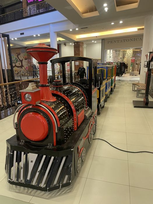 Детский паровозик электрический