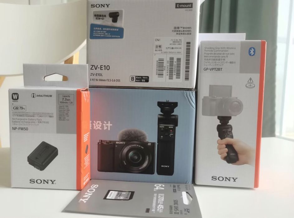 Sony zv-e10 фотокамера