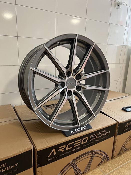 Jante R18 5x112 Arceo Monaco Noi Audi A3 A4 A5 A6 A7 A8 Q3 Q5 Q7 Mercedes C E S CLA CLS GLC GLE BMW G20 G30 F40 X1 X3 VW Golf Passat Tiguan
