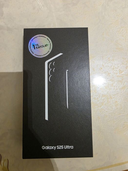 Yangi S 25 Ultra bron plyonka bo'lgan 100% hamma narsasi