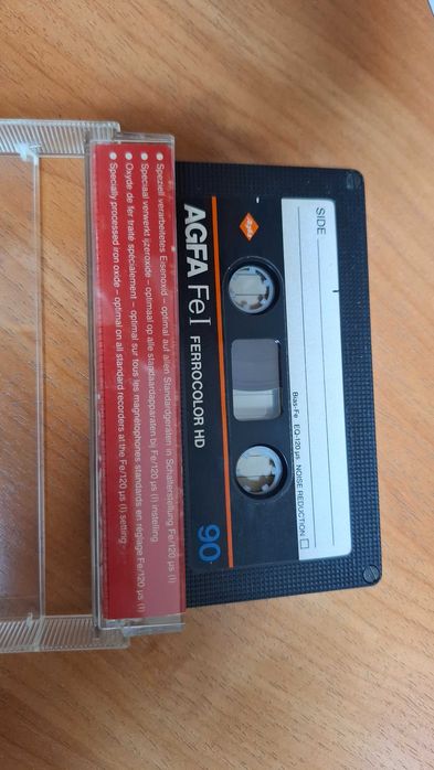 Аудиокассета AGFA Fe I 90 мин Б/У