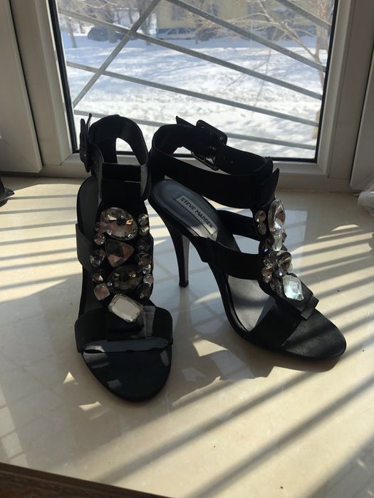 Босоножки вечерние, каблук 12 см