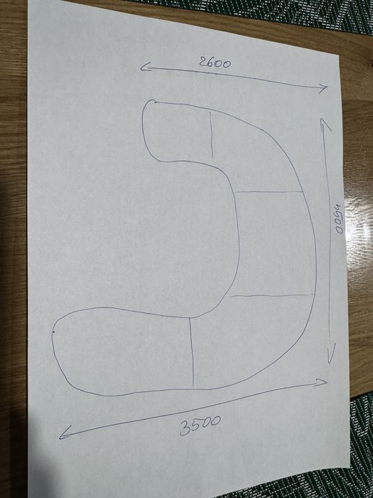 Canapea living dimensiune mare