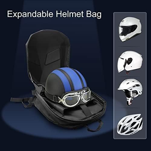 LED раница с мигащи очи Iron Man – за мотор, велосипед и др