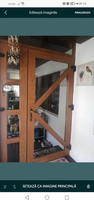 Ușa dubla de întrare de calitate superioara 1,40 lungime