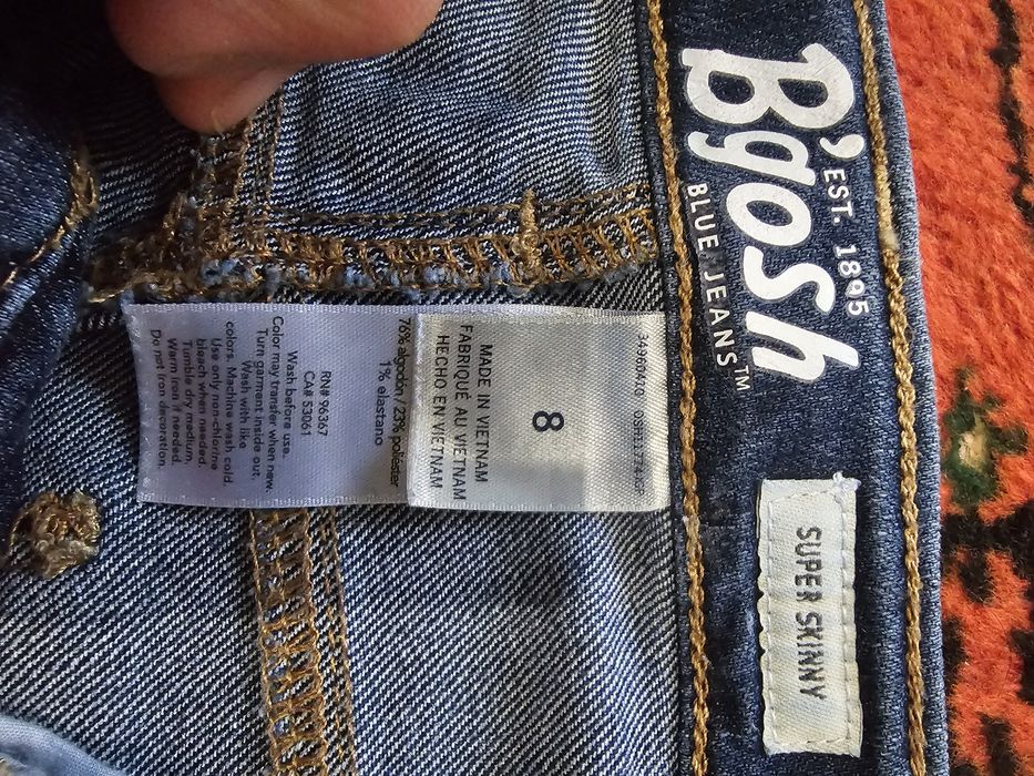 Джинсовые брюки для девочек