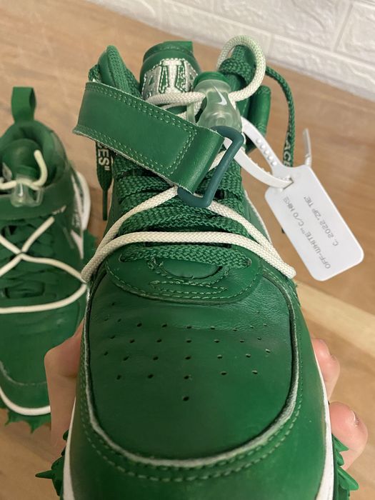 Adidasi nike off white pine green