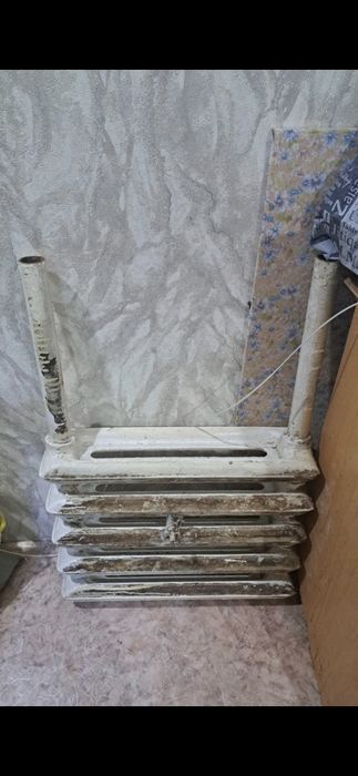 Батарея чугуная забитая