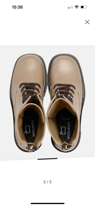 Боти Woolrich естествена кожа