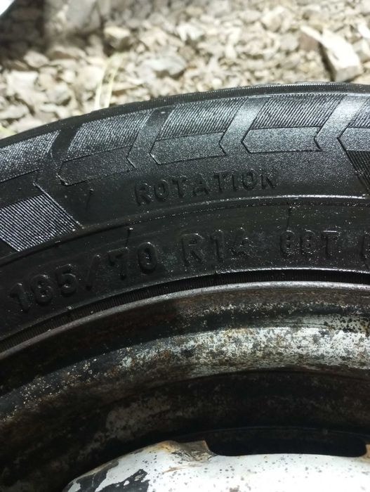 Колесо с диском 185/70 R 14
