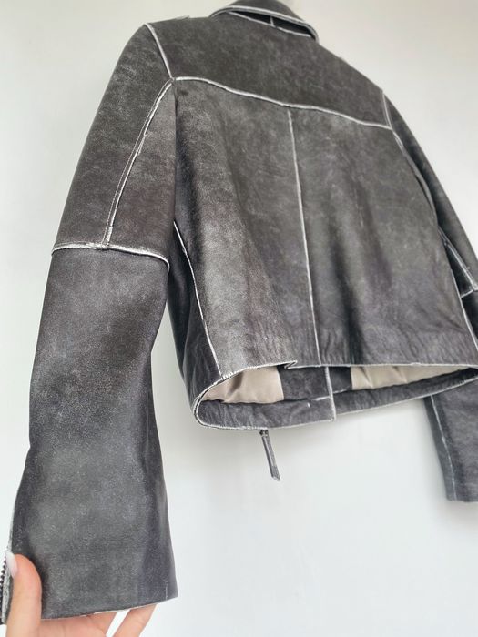 Geaca din piele naturală